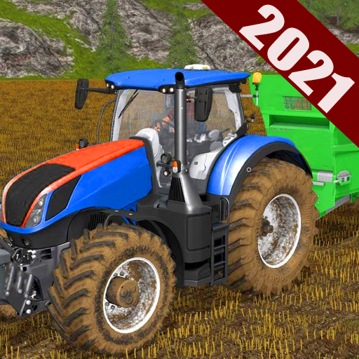 Real Farming Tractor Crop Farms Simulator 2021 icon