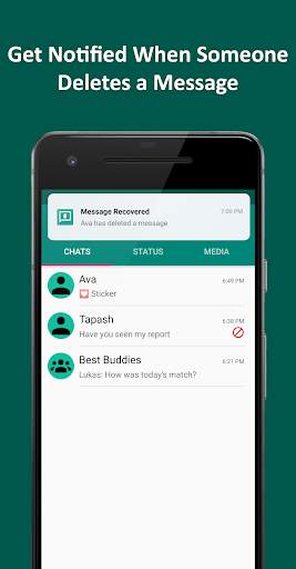Read Deleted Message & Download Status - WA Helper screenshot 2