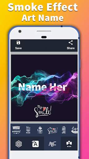 Smoke Effect Art Name - Art Name Maker screenshot 2