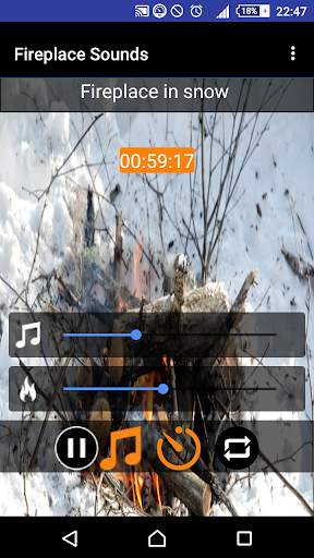 Relax & Sleep Fireplace Sounds screenshot 5
