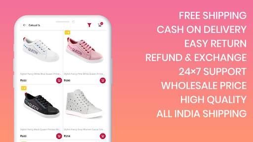 Women shoes online shopping app - women's sandals screenshot 1