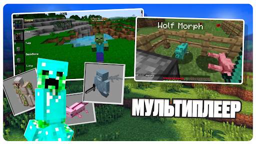 Morph Mod for Minecraft Skins скриншот 4