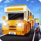 Blocky Bus SIM: Tourist Drive 1.3
