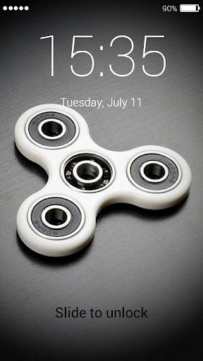 Fidget Spinner Lock Screen 6 تصوير الشاشة