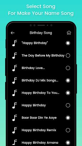 Birthday song with name screenshot 3