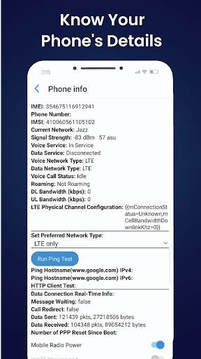 4G LTE Mode only screenshot 6