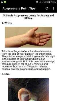 Acupressure Point Tips screenshot 7