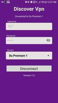 Discover VPN screenshot 1