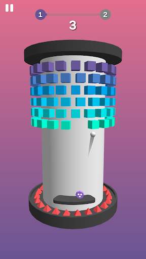 HELIX - Tantangan bola Jumpy screenshot 1