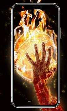 Fire Ball Wallpaper HD screenshot 1