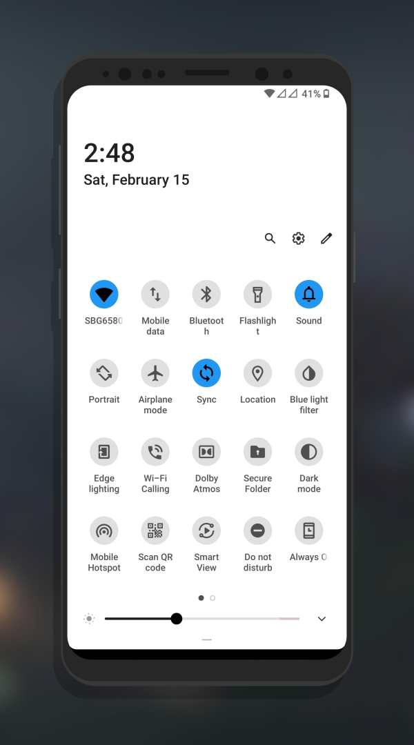 #Hex Plugin - AOSP Q Day/Night for Samsung OneUI screenshot 3