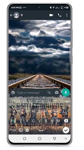 Battle Ground Keyboard Theme स्क्रीनशॉट 3
