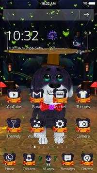 Animated Cute Dog Launcher Theme screenshot 4