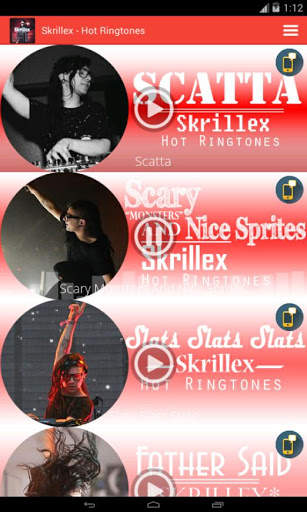 Skrillex - Hot Ringtones screenshot 1