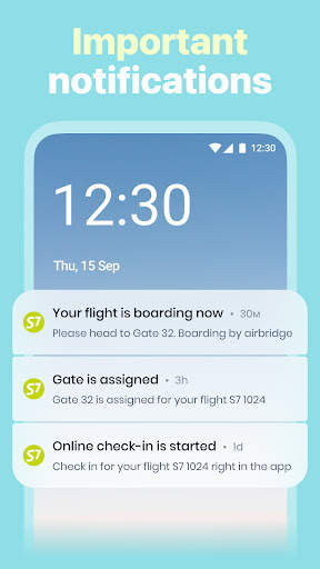 S7 Airlines: happy travels screenshot 3