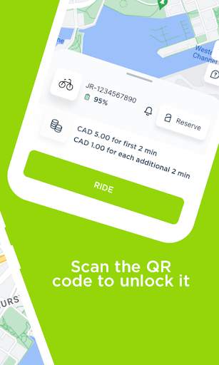 Zoom Bikeshare CANADA स्क्रीनशॉट 2
