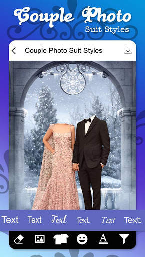 Couple Photo Suit Editor screenshot 5