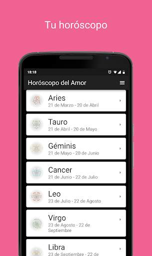 Horóscopo del Amor screenshot 3
