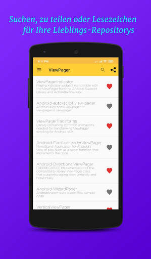 Android-Repositorys in Github-700   Repositorys screenshot 2