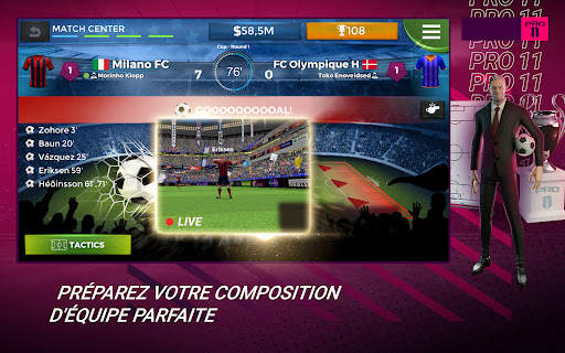 Pro 11 - Football Manager Game screenshot 6