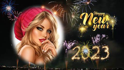 New year photo frame 2023 screenshot 17