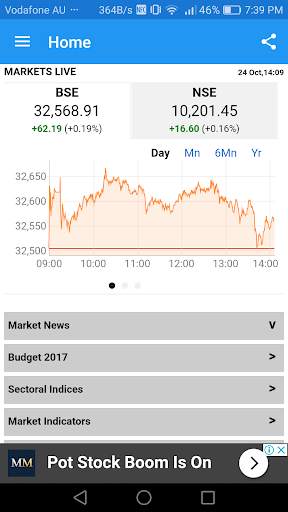 Live Stock Market -BSE NSE Market Viewer screenshot 3