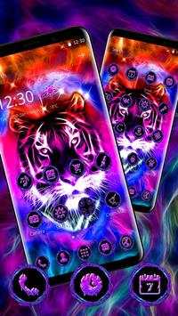 Neon Tiger Theme screenshot 2