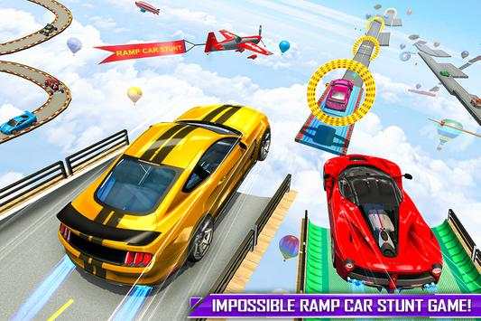 Mega ramp car stunt games 3D - Free Car Games screenshot 1