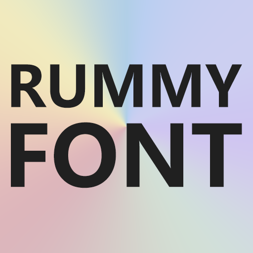 Rummy Font आइकन