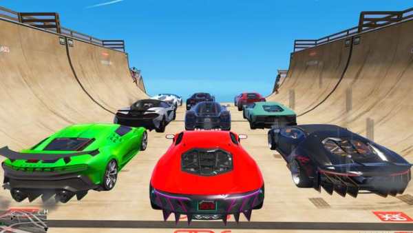 Grand Mega Ramps Stunt Race screenshot 2