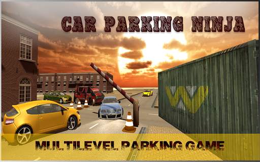 Ninja Car Drive Parking 3D Game  screenshot 1