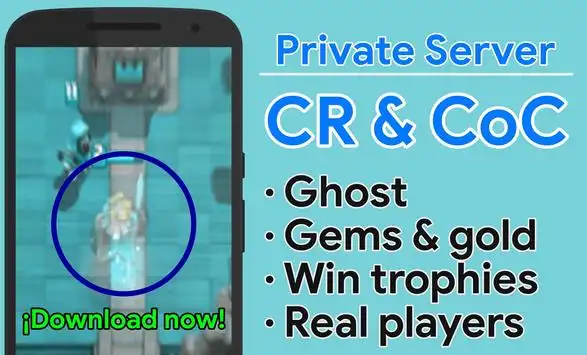 CR & CoC Private Server - Clash Barbarians PRO स्क्रीनशॉट 1