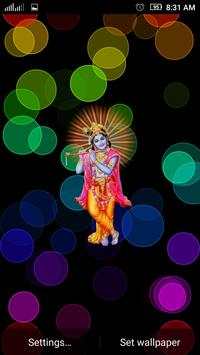 Krishna live wallpaper screenshot 5