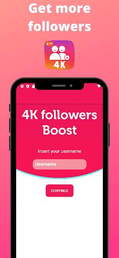 Get 4K Followers -- followers& Likes for Instagram screenshot 1
