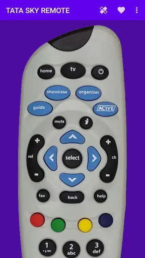 TaTa Sky Remote App- Remote For Tata Sky Setup Box screenshot 1