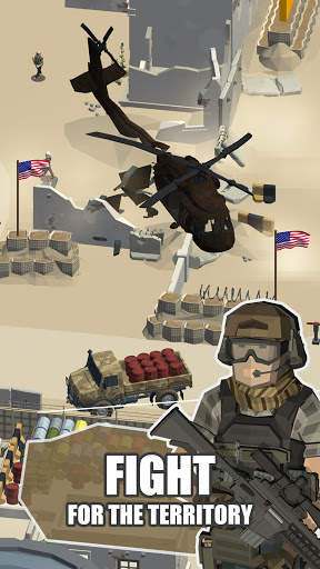 Idle Warzone 3d: Trò chơi quân sự screenshot 6