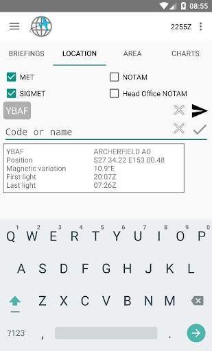 TrackDirect - NAIPS Briefing and Flight Planning 5 تصوير الشاشة