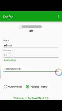 TOOFAN VPN screenshot 1