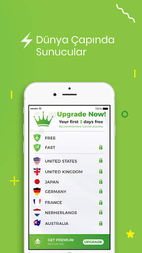 Root VPN - Ücretsiz, Güvenli ve Yüksek Hızlı VPN screenshot 4