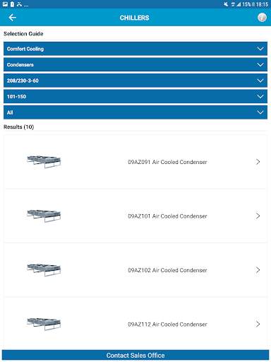 Carrier® Chillers screenshot 8