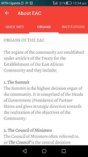 East African Community (EAC) screenshot 4