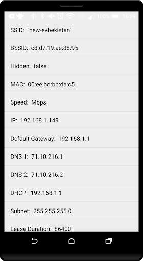 Wifi Status screenshot 1