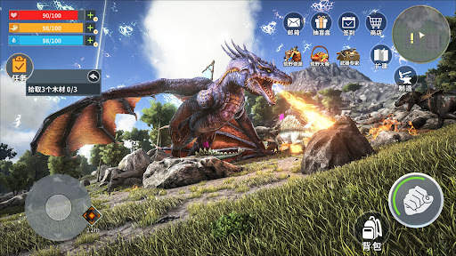 Dino Master: Survival Island screenshot 2