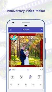 Anniversary Photo Video Maker screenshot 3