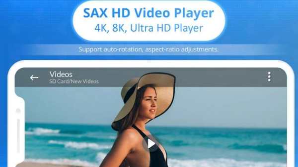 SAX HD Video Player - 4K, 8K, Ultra HD Player screenshot 2
