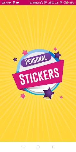 Personal Stickers Maker and Collection screenshot 1
