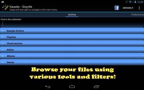 Karaoke - Sing Me (Free/Lite) screenshot 2