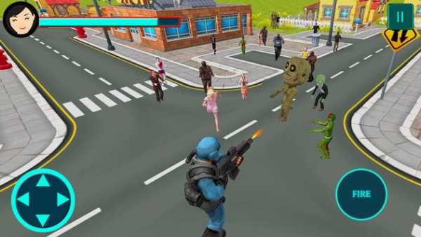 Modern Action Commando Zombie Shooting Games screenshot 4