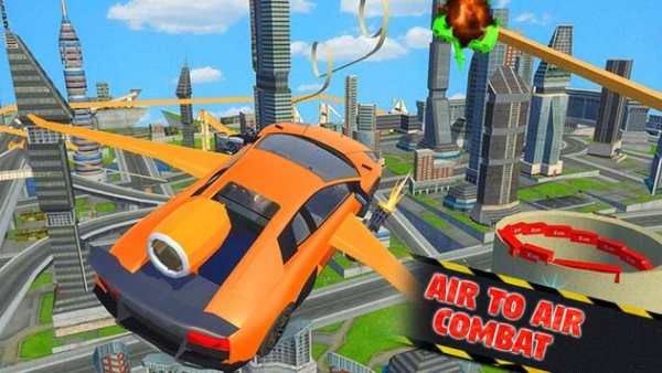 Futuristic Flying Car Ultimate screenshot 1