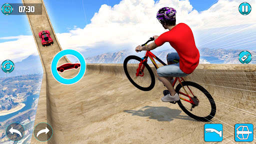 Superhero Transformation Car Racing Stunts Games screenshot 7